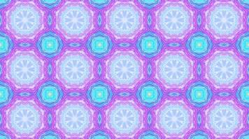 Abstract multicolored texture background kaleidoscope video