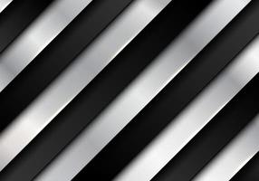 Abstract elegant black and silver gradient color diagonal stripes pattern background texture vector