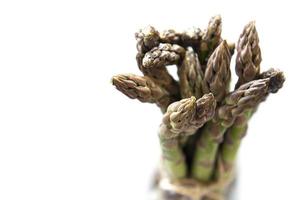 Fresh green asparagus photo