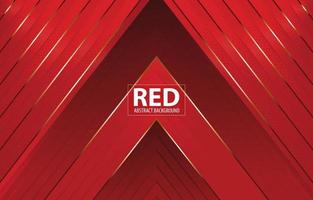 Elegant Red Geometric Background vector