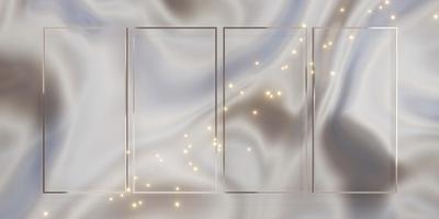 glitter luxury frame background For pasting text and content