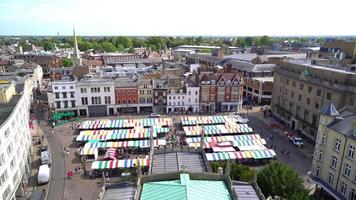 Paysage de la ville de Cambridge en Angleterre, Royaume-Uni video