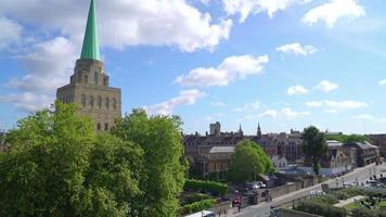 Oxford City scape in England, UK video