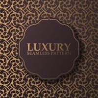 luxury dark seamless pattern background vector