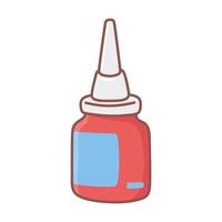 medical dropper bottle vector