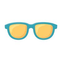 icono de accesorios de gafas de sol vector