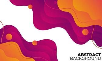 Abstract background design with dynamic liquid shapes. vector