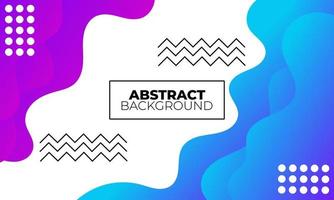 Abstract background design with dynamic liquid shapes. vector