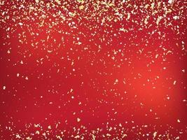 Happy Holidays and a Prosperous New Year Vector background with realistic bokeh and gold glitter