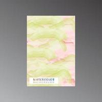 Abstract Background Watercolor design vector