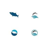 Shark illustration Logo vector