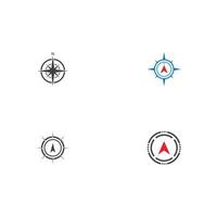 compass icon vector illustration template