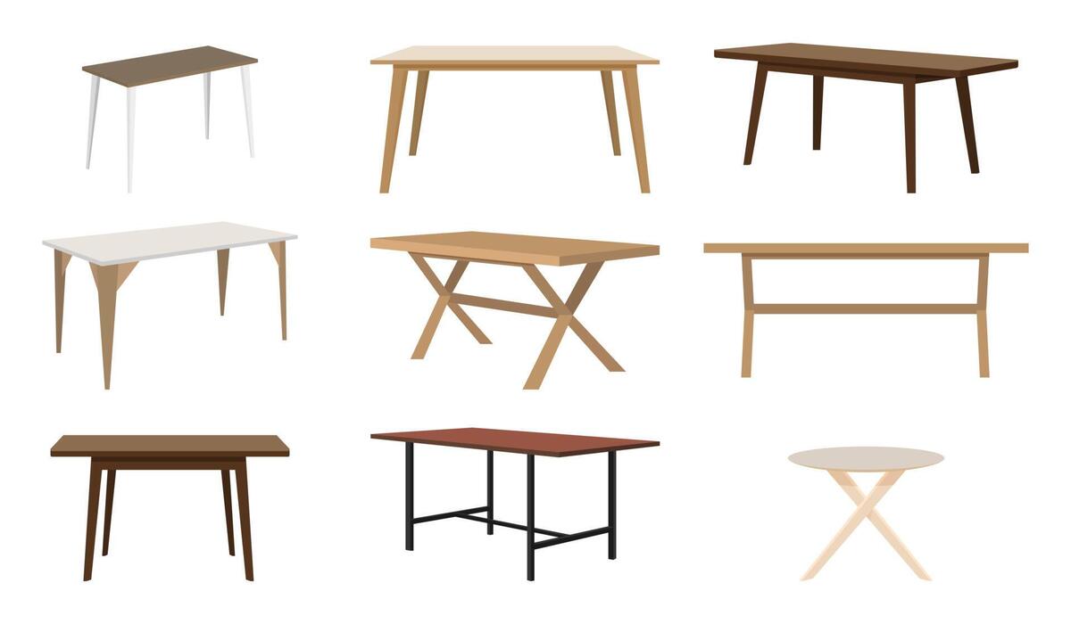 Wooden Table Vector Art, Icons, and Graphics for Free Download