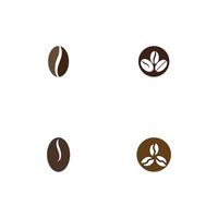 coffee bean icon vector