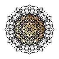 Vector round abstract circle. Luxury Mandala style.