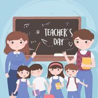 teacher day commemoration vector