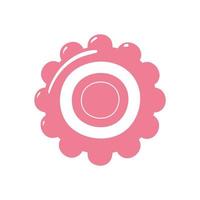 gear icon isolated vector