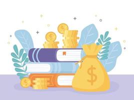 education invest money vector