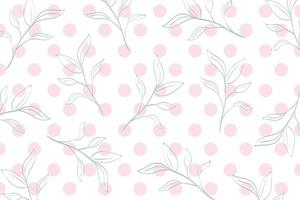 seamless pattern floral vector