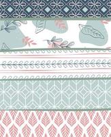 seamless pattern banners vector