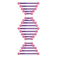 molécula de estructura de adn vector