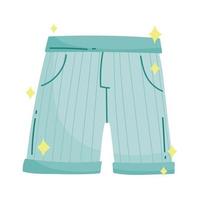 ropa de pantalones cortos vector