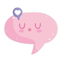 love speech bubble vector