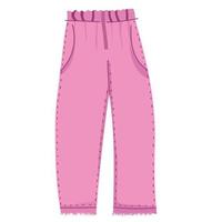 pantalones para mujeres vector