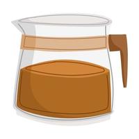 coffee maker glass vector