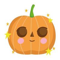 halloween happy pumpkin vector