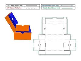 cajas de zapatos, pin en la plantilla de línea de matriz de planos de caja de alimentos y render 3d vector