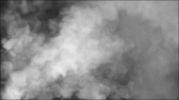 effet de boucle de nuage de fumée video