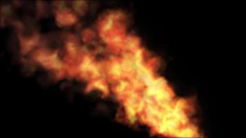 fire ignite loop effect video