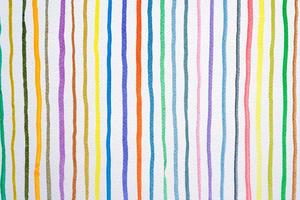 Abstract watercolor lines pattern background. Colorful watercolor painted brush strokes on white. photo