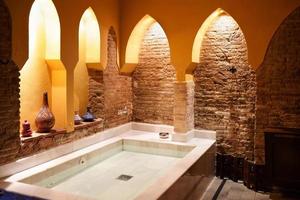 Arabic baths Hammam in Granada, Andalusia, Spain. photo