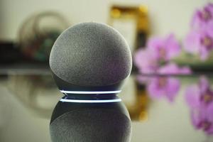 Smart speaker and a virtual assistant photo