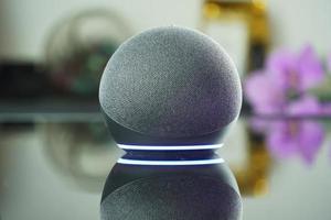 Smart speaker and a virtual assistant photo