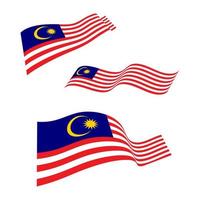 Malaysia Flag Vector icon design illustration