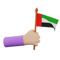 united arab emirates national day concept photo