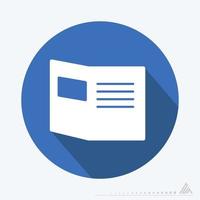 Vector Graphic of Menu Book - Flat Style