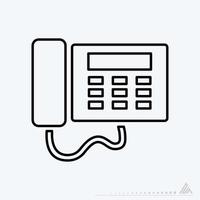 Vector Graphic of Phone - Line Style