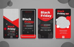 Discount Black Friday Social Media Post vector