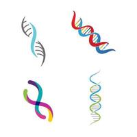 Medical DNA Vector icon design illustration