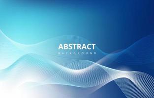 Blue Abstract Wave Lines Gradient Texture Background Wallpaper Graphic Design vector