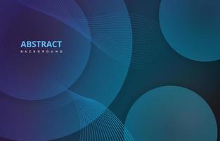 Blue Abstract Circle Wave Lines Gradient Texture Background Wallpaper Graphic Design vector