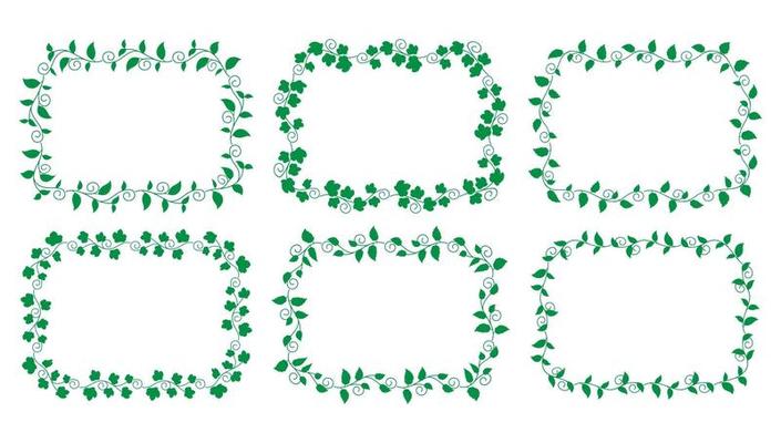 Hand Drawn Borders Elements Set Collection, floral Swirl ornament Vector