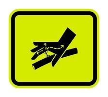 Skin Puncture Hydraulic Line Symbol Sign, Vector Illustration, Isolate On White Background Label .EPS10