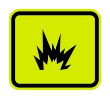 Arc Flash Hazard Symbol Sign, Vector Illustration, Isolate On White Background Label .EPS10