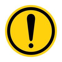 Warning sign Sign Isolate On White Background,Vector Illustration vector