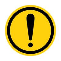 Warning sign Sign Isolate On White Background,Vector Illustration vector